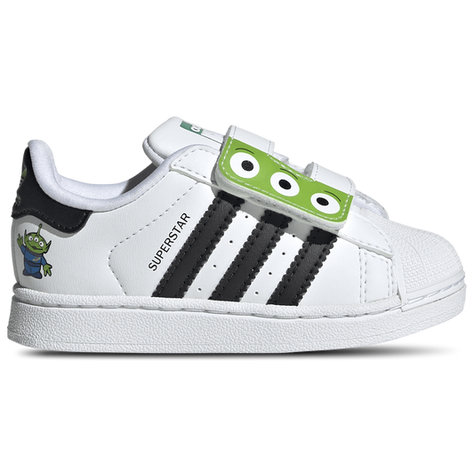 adidas Originals Superstar - Boys' Toddler - Semi Solar Green/Black/White