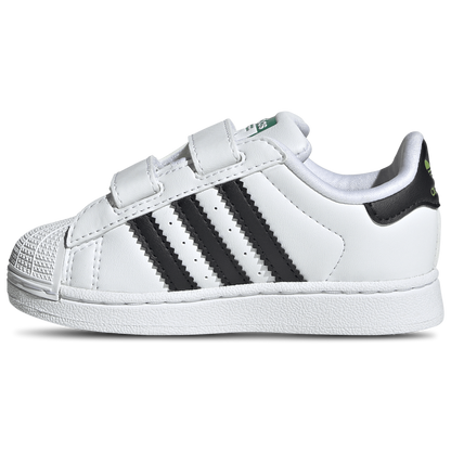 adidas Originals Superstar - Boys' Toddler - Semi Solar Green/Black/White
