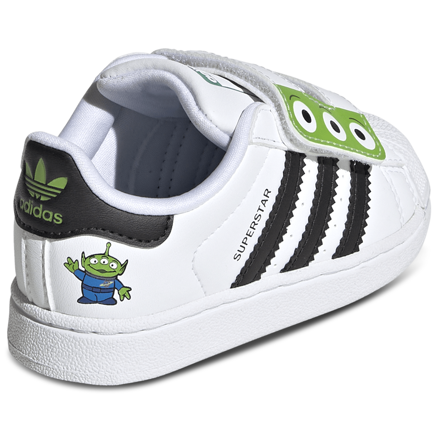 adidas Originals Superstar - Boys' Toddler - Semi Solar Green/Black/White