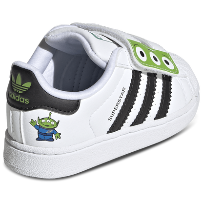 adidas Originals Superstar - Boys' Toddler - Semi Solar Green/Black/White