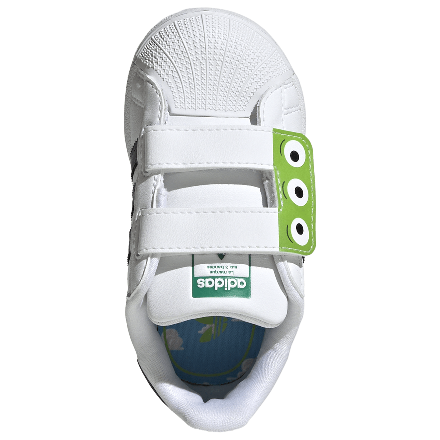 adidas Originals Superstar - Boys' Toddler - Semi Solar Green/Black/White