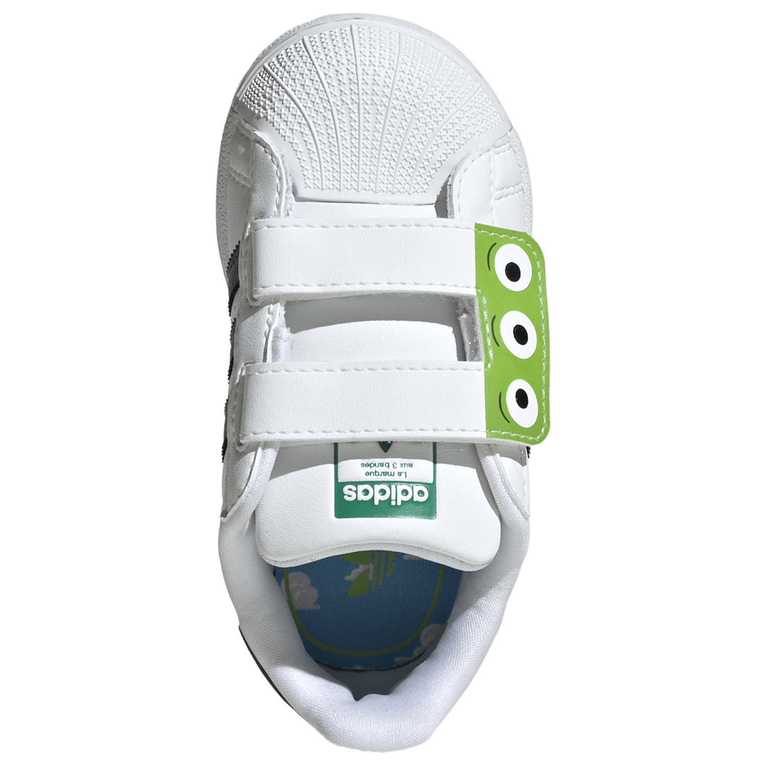 adidas Originals Superstar - Boys' Toddler - Semi Solar Green/Black/White