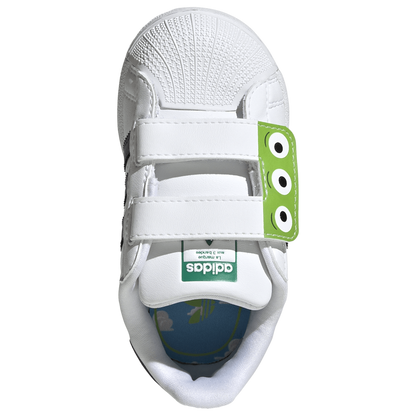 adidas Originals Superstar - Boys' Toddler - Semi Solar Green/Black/White