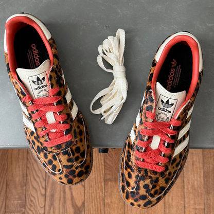 adidas Samba OG Red Leopard Women's