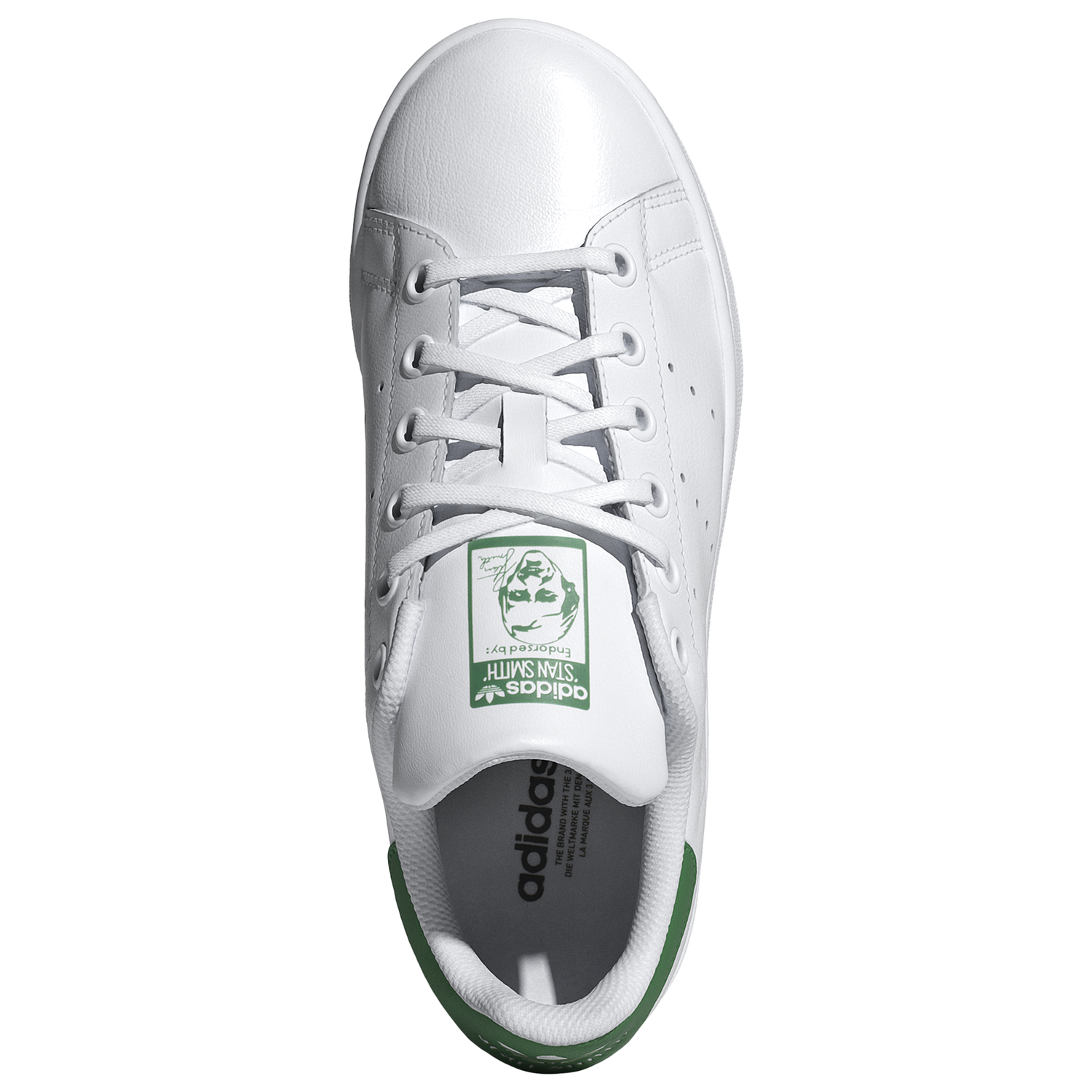 adidas Originals Stan Smith - Boys' Grade School - White/White/Green