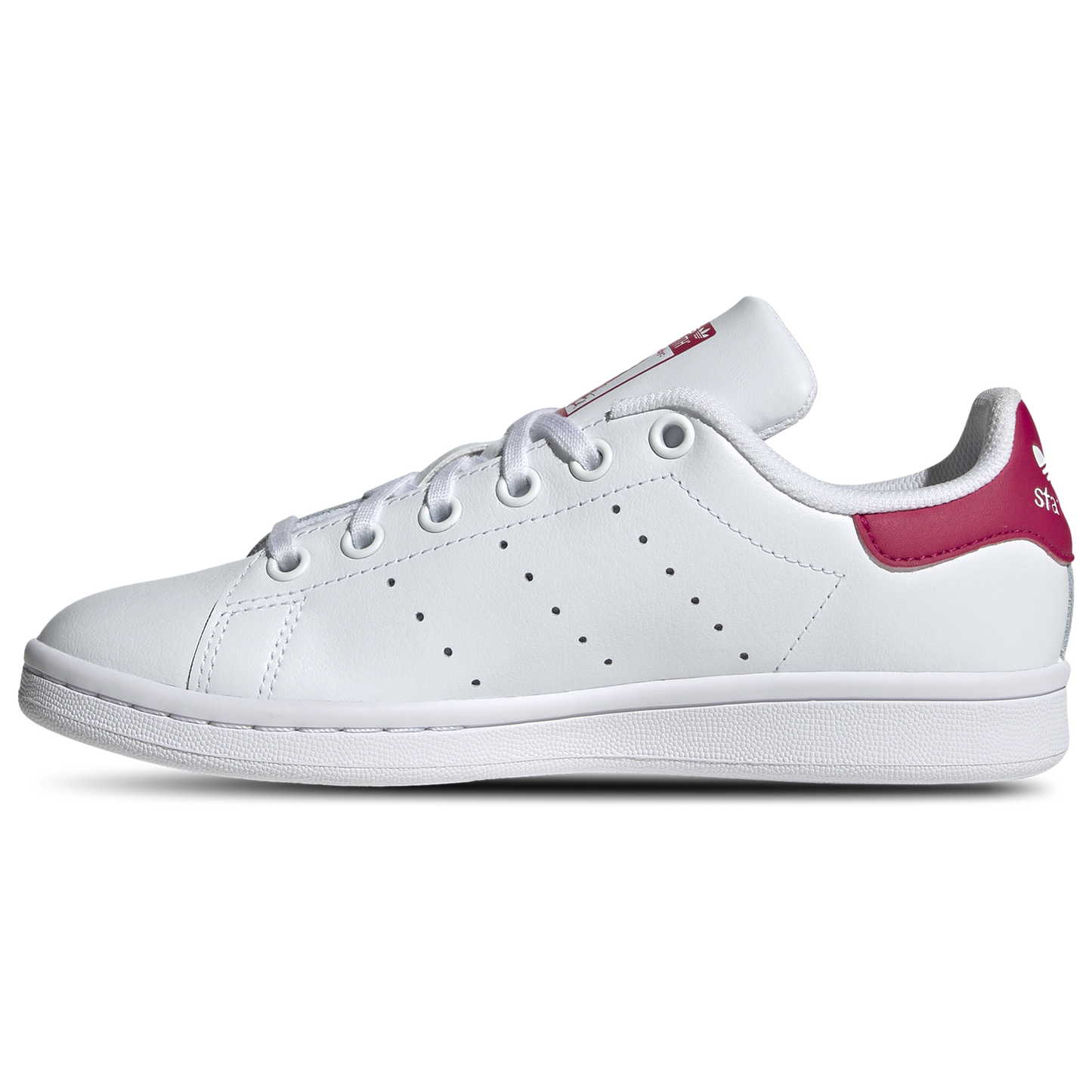 adidas Originals Stan Smith - Boys' Grade School - White/White/Bold Pink
