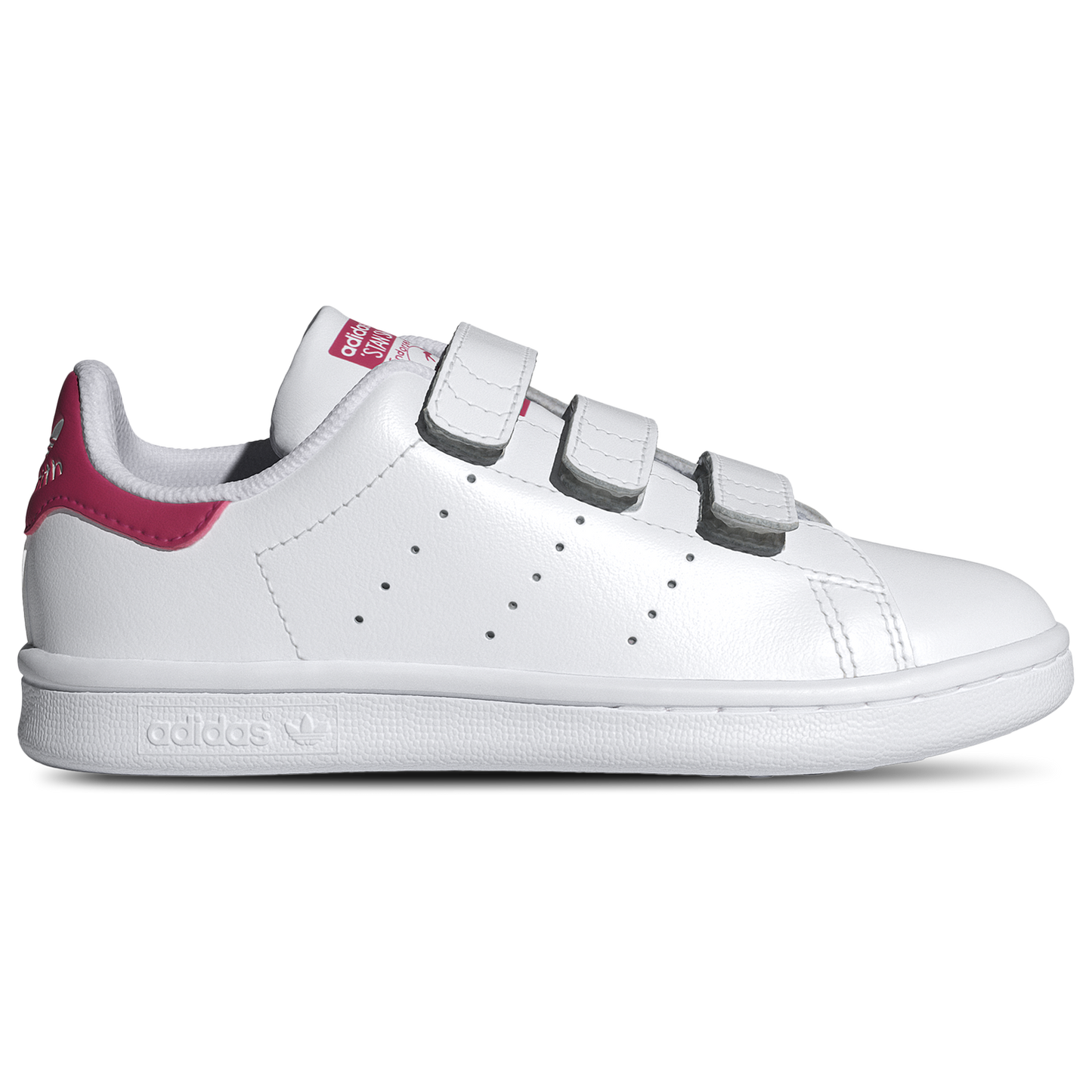 adidas Originals Stan Smith - Boys' Preschool - White/Bold Pink/White