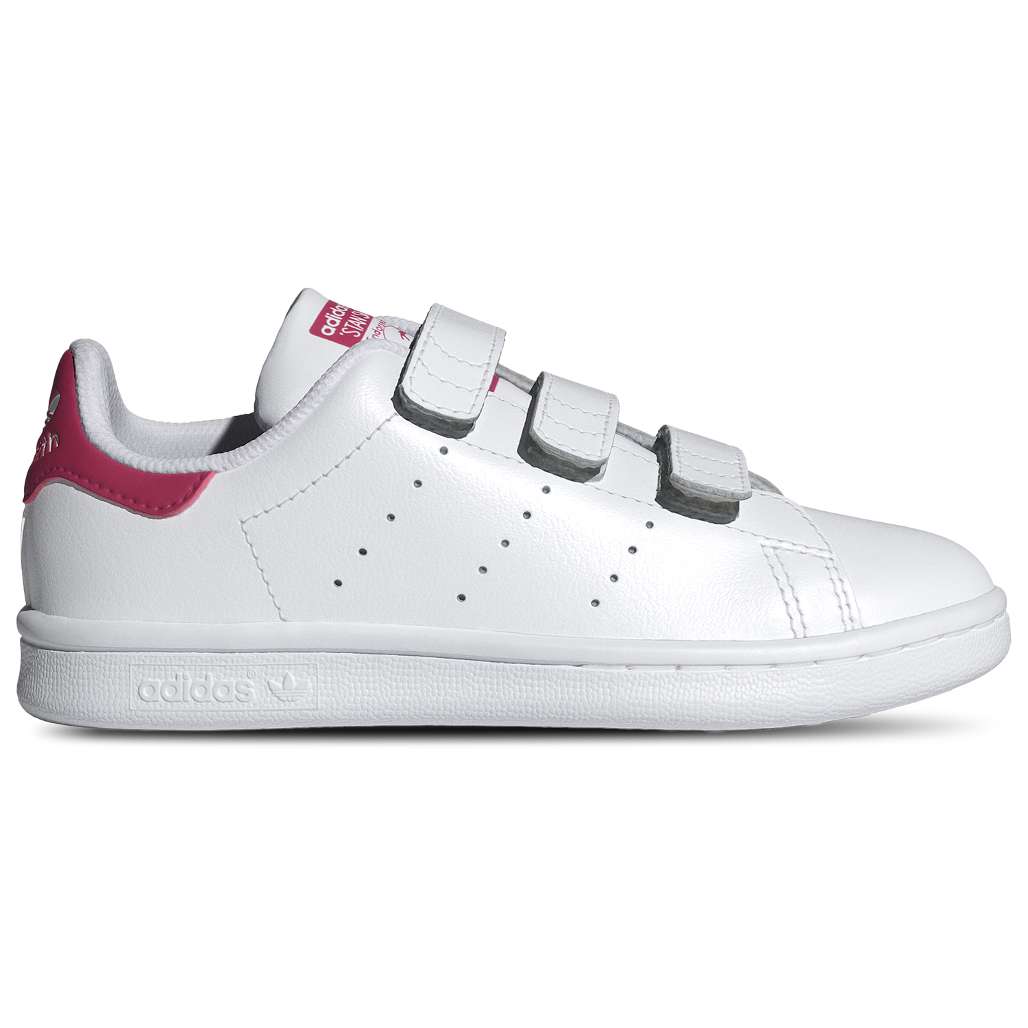 adidas Originals Stan Smith - Boys' Preschool - White/Bold Pink/White