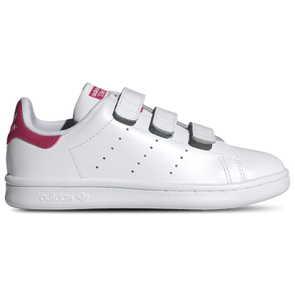 adidas Originals Stan Smith - Boys' Preschool - White/Bold Pink/White