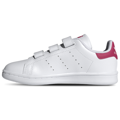adidas Originals Stan Smith - Boys' Preschool - White/Bold Pink/White