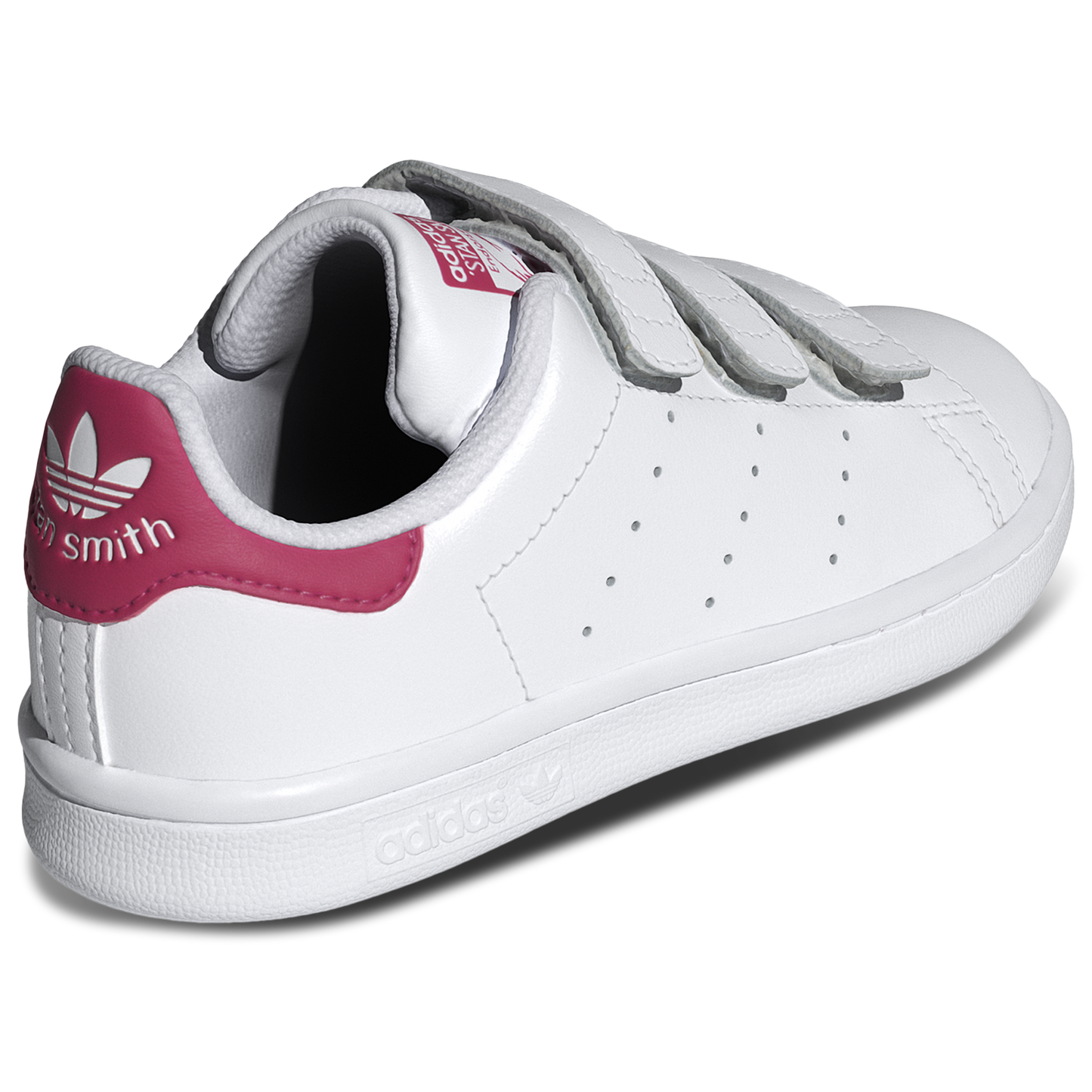 adidas Originals Stan Smith - Boys' Preschool - White/Bold Pink/White