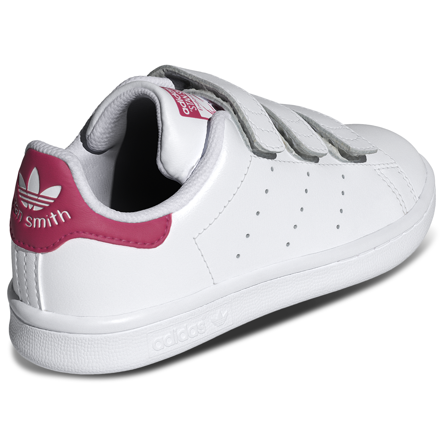 adidas Originals Stan Smith - Boys' Preschool - White/Bold Pink/White