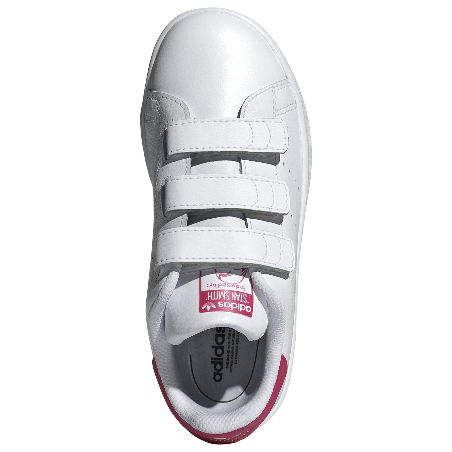 adidas Originals Stan Smith - Boys' Preschool - White/Bold Pink/White