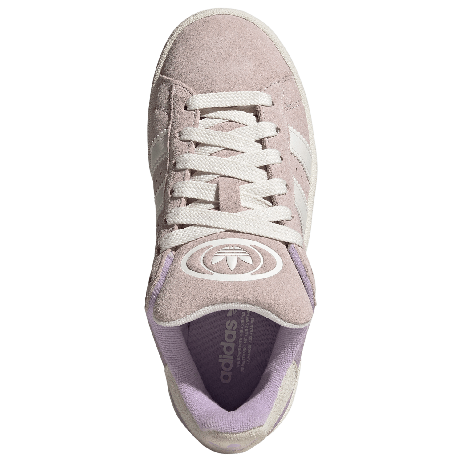 adidas Originals Campus 00s - Girls' Grade School - Core White/Almost Pink/Powder Plum