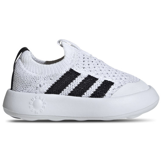 adidas Bubble Comfy I - Boys' Toddler - White/Core Black/White