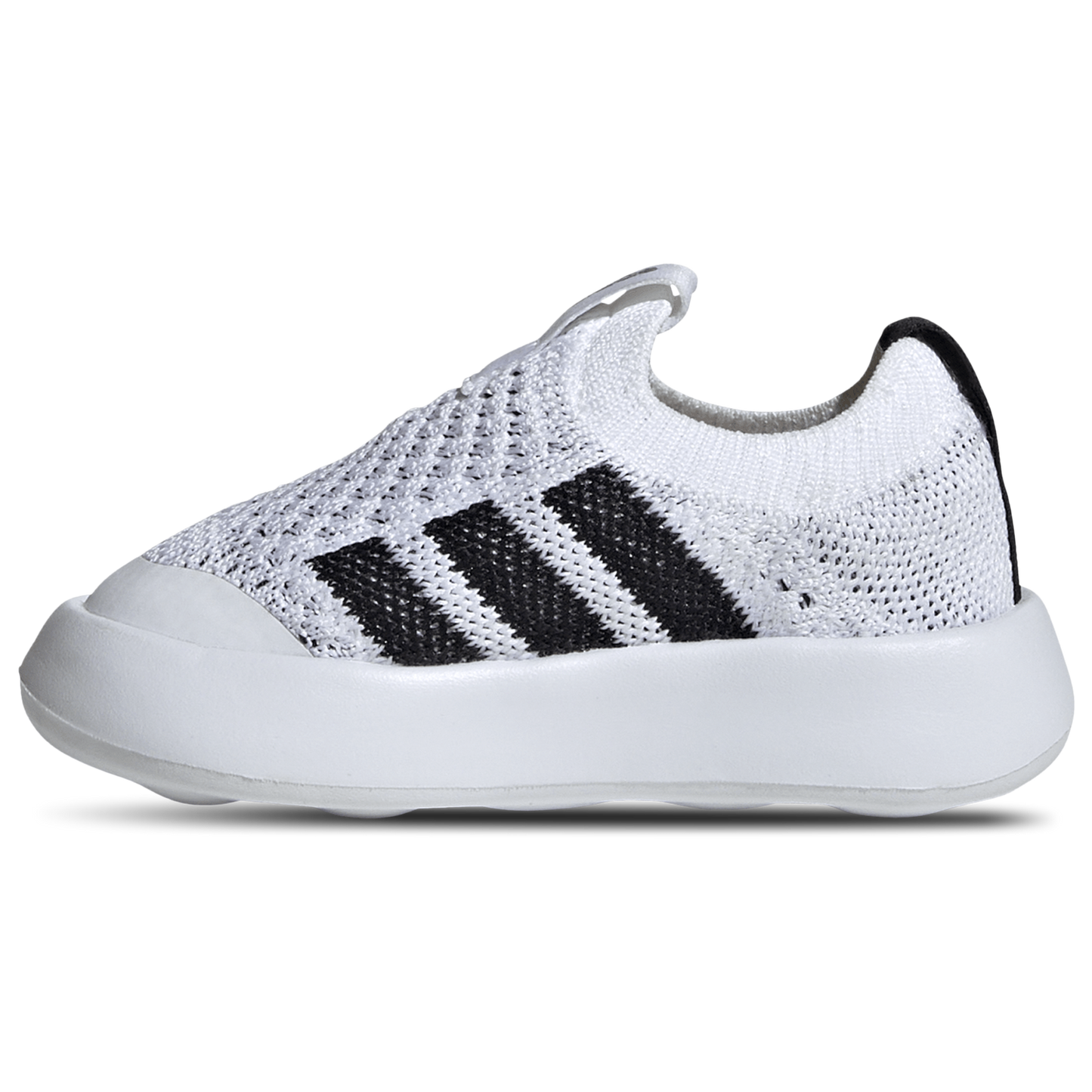 adidas Bubble Comfy I - Boys' Toddler - White/Core Black/White