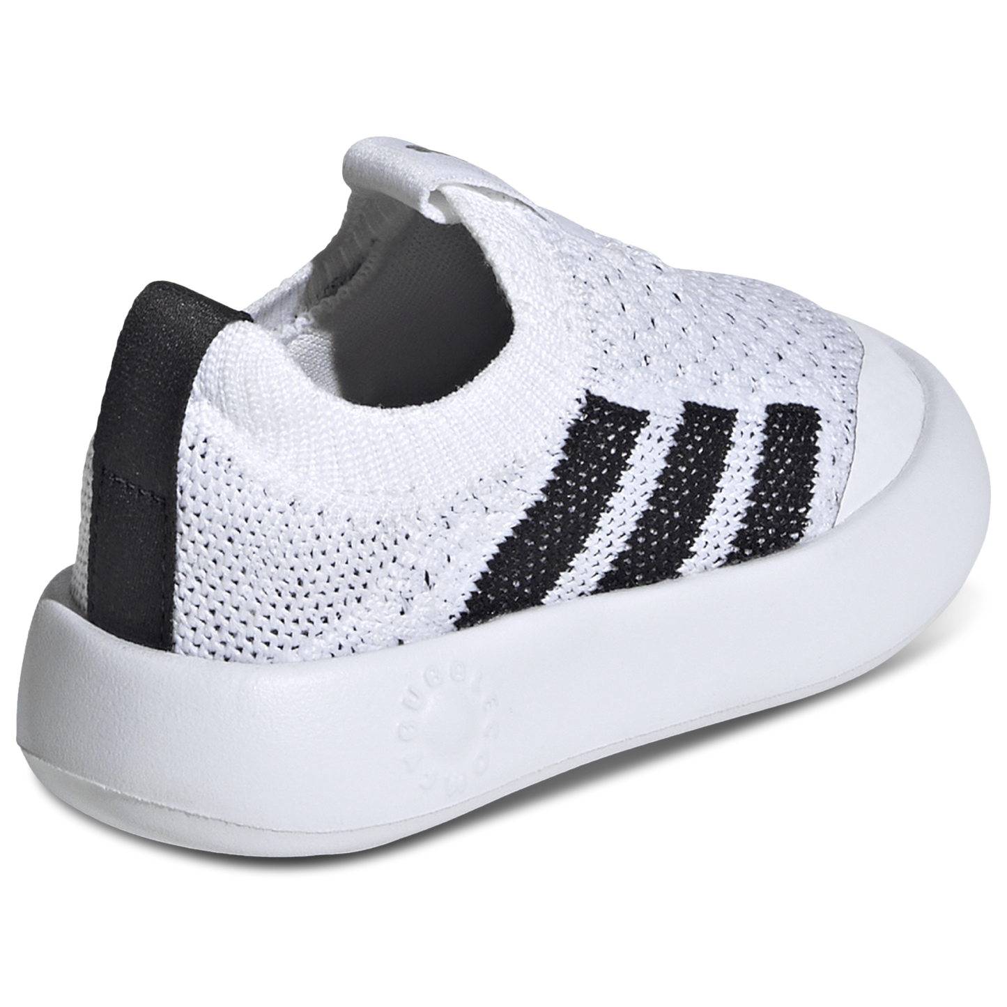 adidas Bubble Comfy I - Boys' Toddler - White/Core Black/White