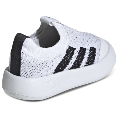 adidas Bubble Comfy I - Boys' Toddler - White/Core Black/White