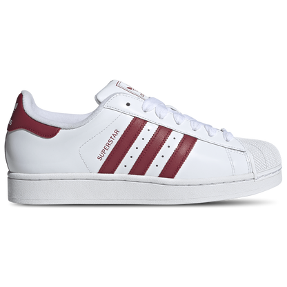 adidas Originals Superstar II Patent - Men's - White/Team Victory Red/White