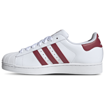 adidas Originals Superstar II Patent - Men's - White/Team Victory Red/White