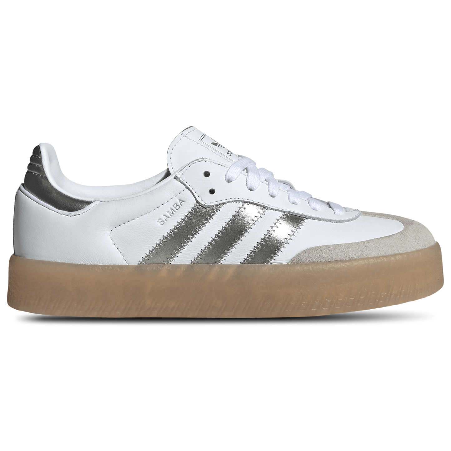 adidas Originals Sambae - Women's - White/Silver Metallic