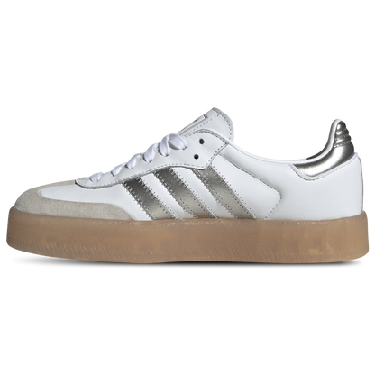 adidas Originals Sambae - Women's - White/Silver Metallic