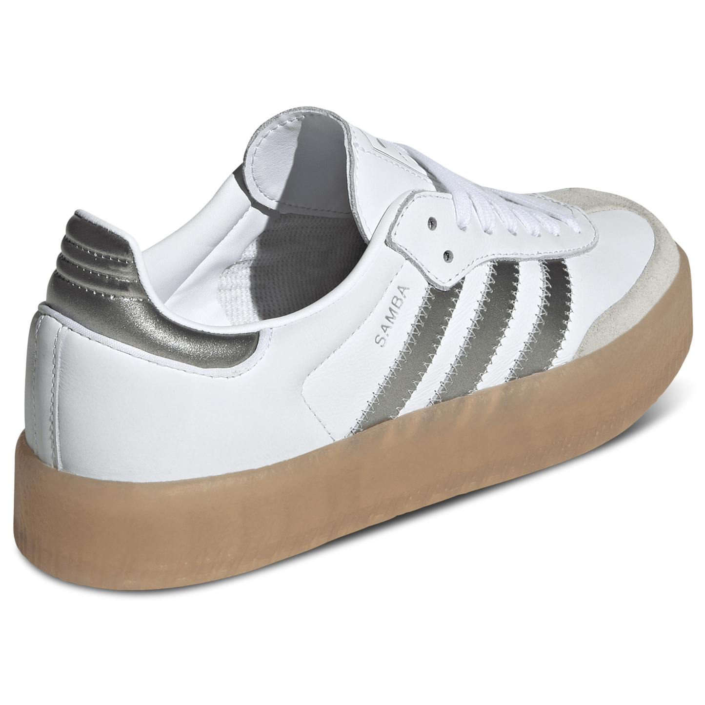 adidas Originals Sambae - Women's - White/Silver Metallic