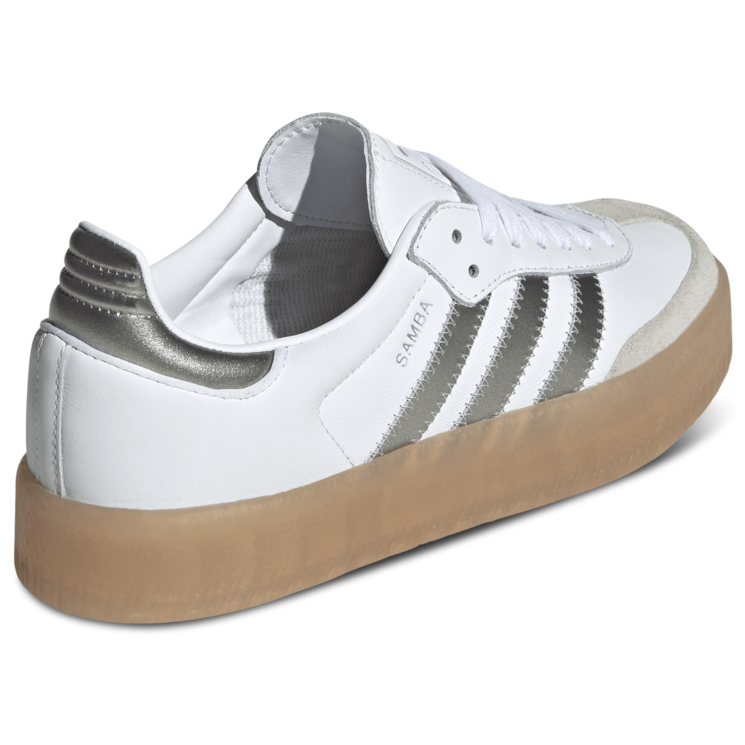 adidas Originals Sambae - Women's - White/Silver Metallic