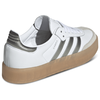 adidas Originals Sambae - Women's - White/Silver Metallic