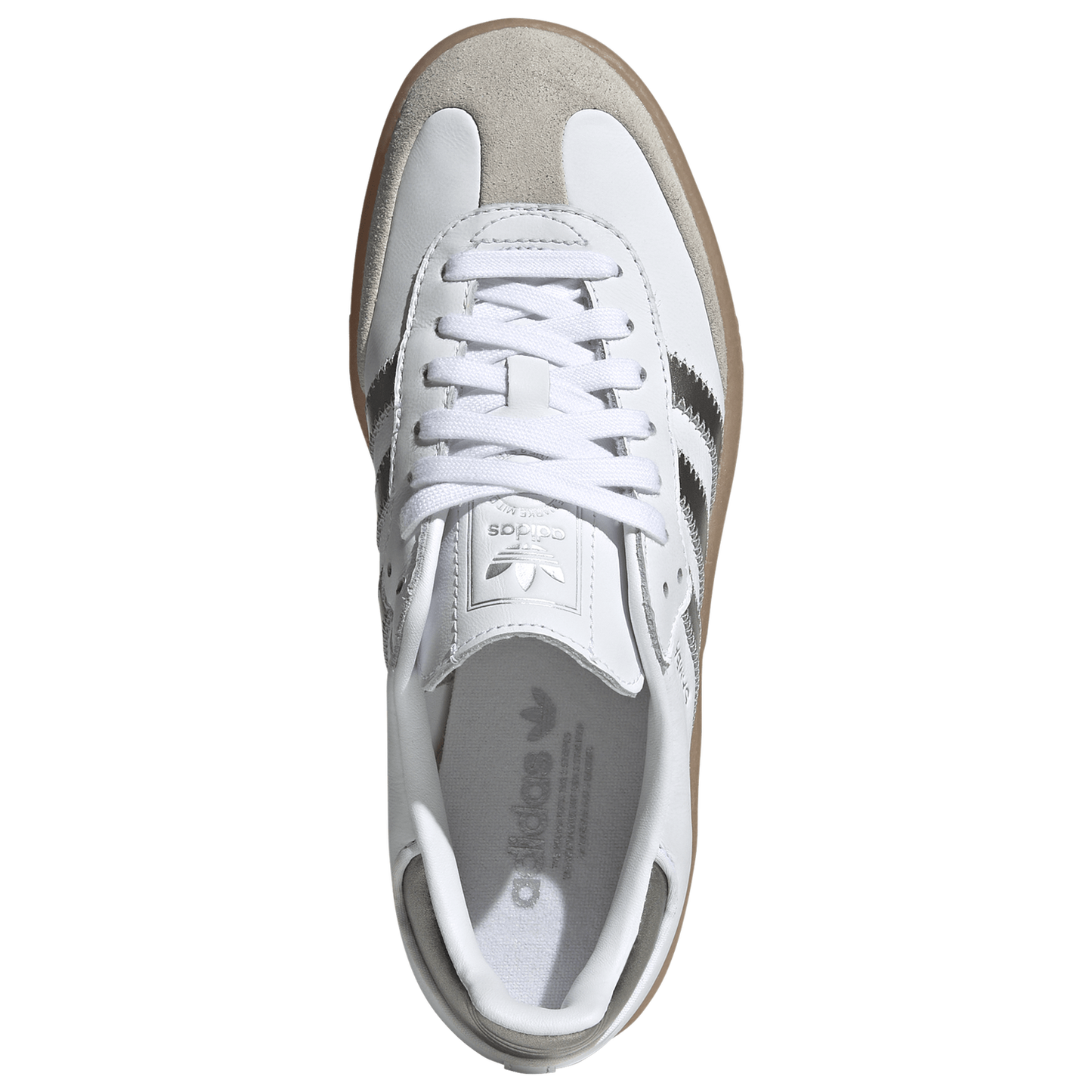 adidas Originals Sambae - Women's - White/Silver Metallic