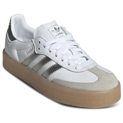 adidas Originals Sambae - Women's - White/Silver Metallic