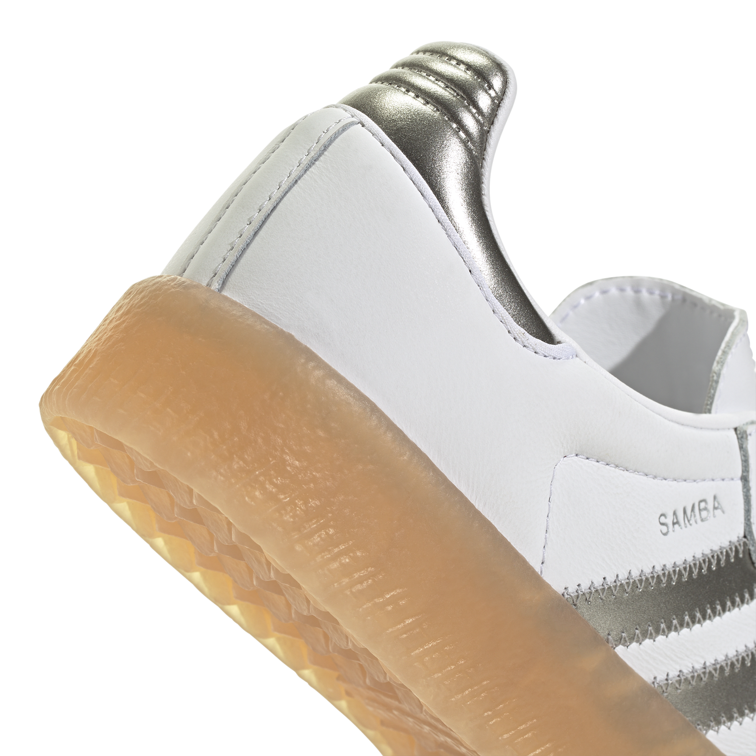 adidas Originals Sambae - Women's - White/Silver Metallic