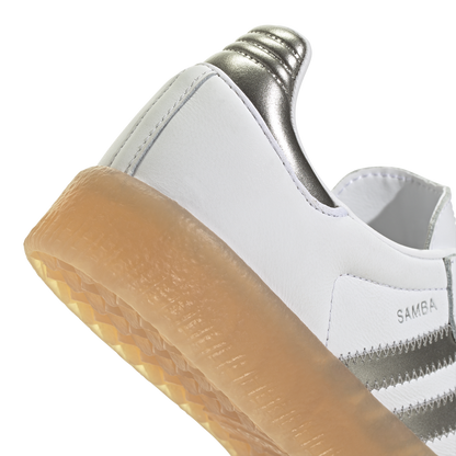 adidas Originals Sambae - Women's - White/Silver Metallic