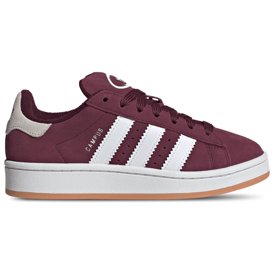 adidas Originals Campus 00s - Girls' Grade School - Maroon/Ftwr White/Gum
