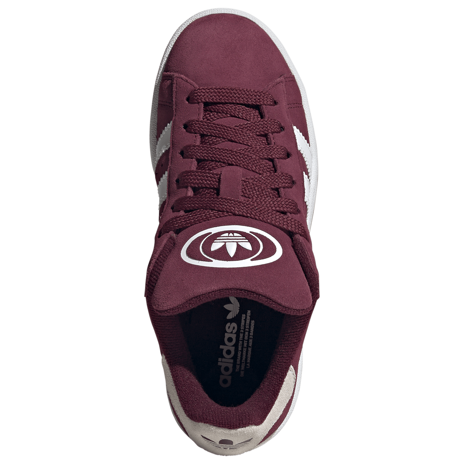 adidas Originals Campus 00s - Girls' Grade School - Maroon/Ftwr White/Gum
