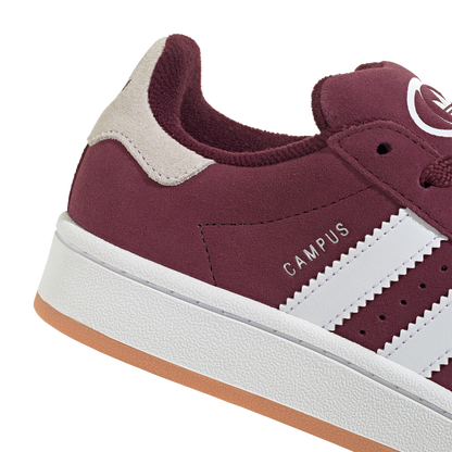 adidas Originals Campus 00s - Girls' Grade School - Maroon/Ftwr White/Gum