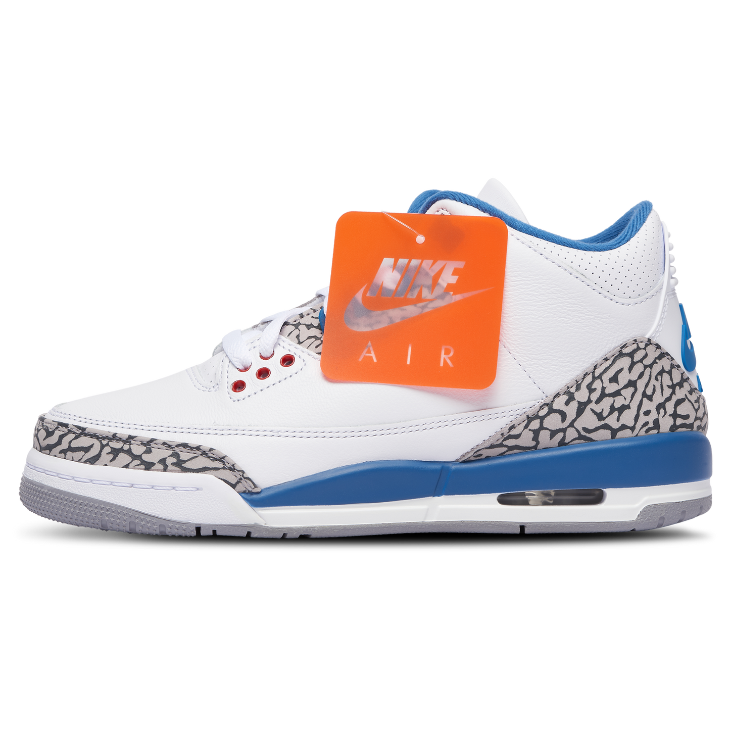 Jordan Retro 3 - Boys' Grade School - White/Varsity Red/True Blue