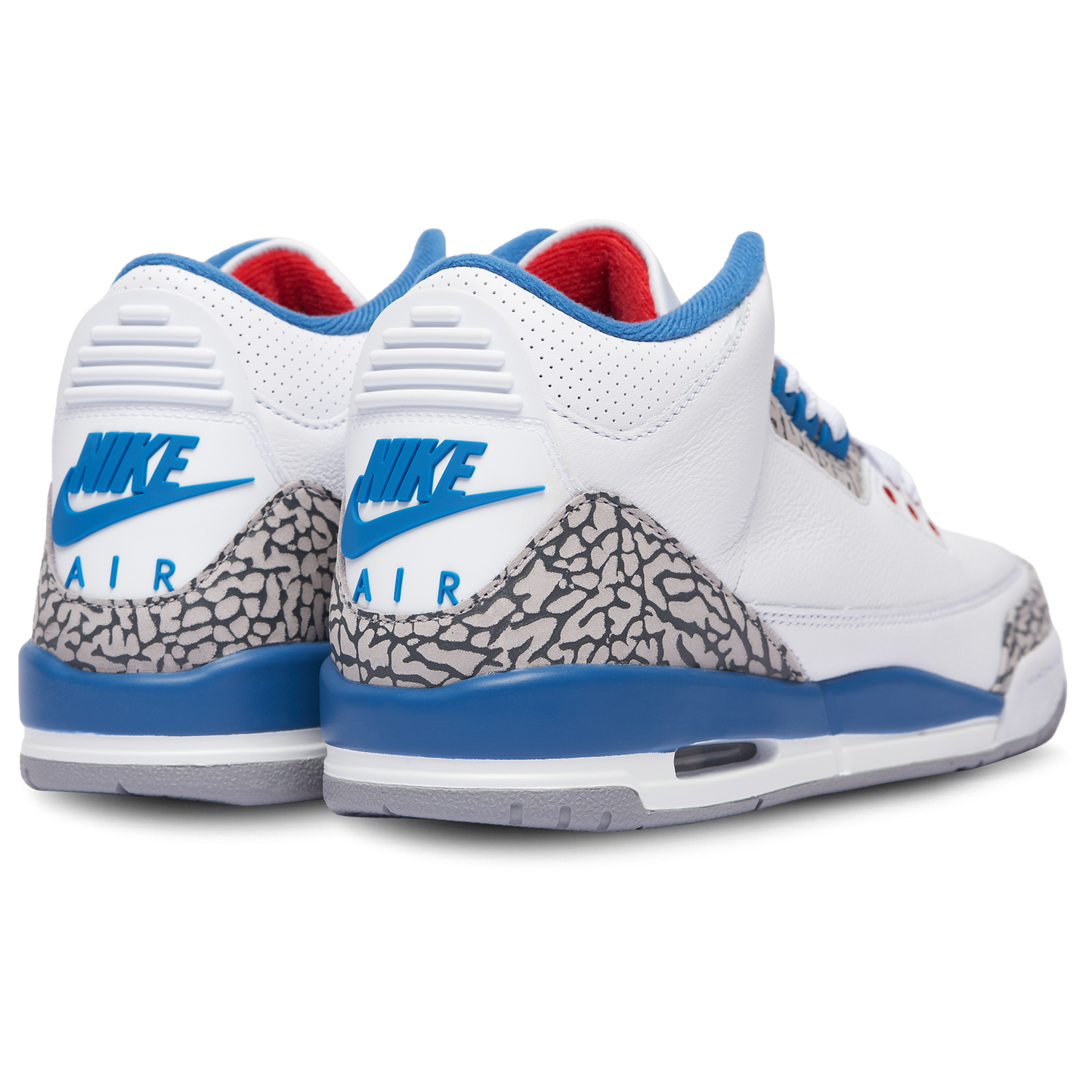 Jordan Retro 3 - Boys' Grade School - White/Varsity Red/True Blue