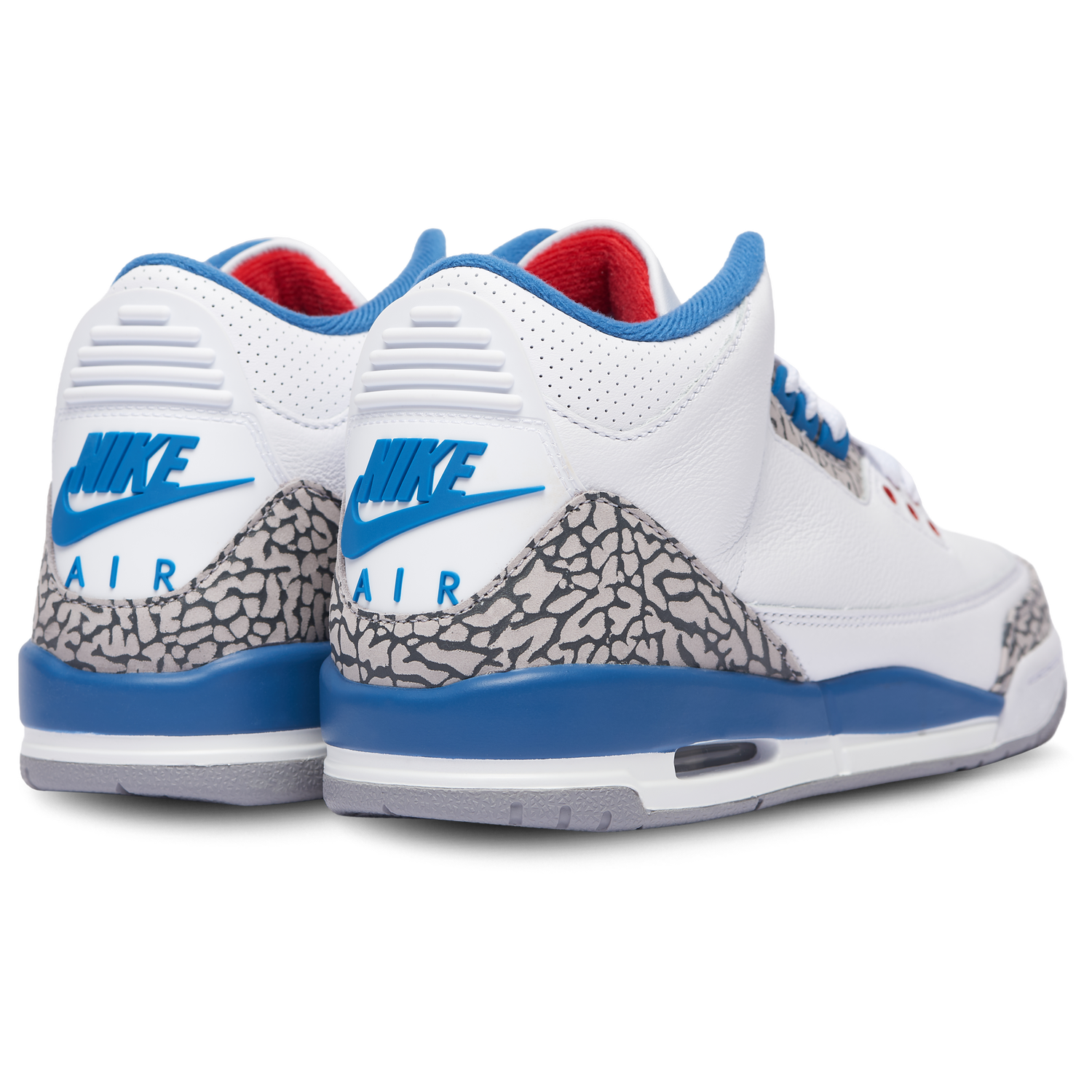 Jordan Retro 3 - Boys' Grade School - White/Varsity Red/True Blue