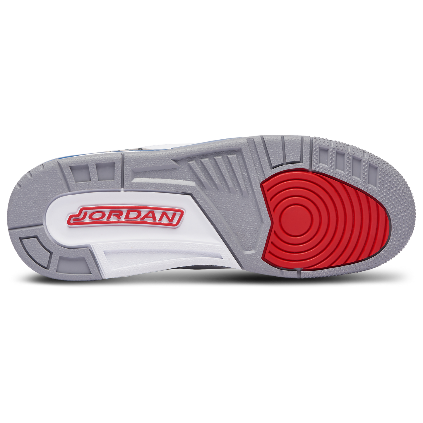 Jordan Retro 3 - Boys' Grade School - White/Varsity Red/True Blue
