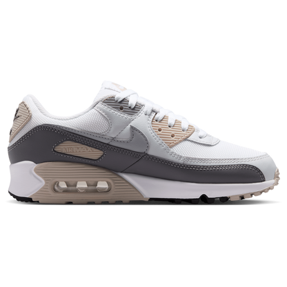 Nike Air Max 90 - Women's - Grey/White/Grey