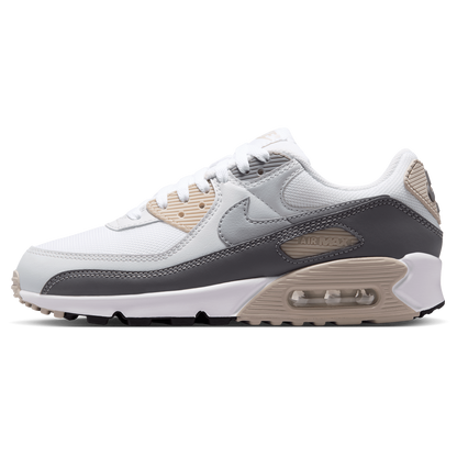 Nike Air Max 90 - Women's - Grey/White/Grey