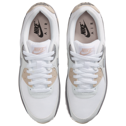 Nike Air Max 90 - Women's - Grey/White/Grey
