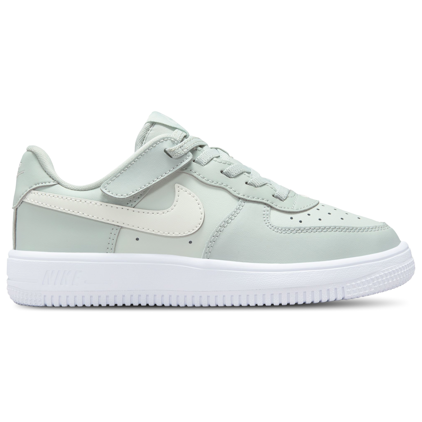 Nike Air Force 1 Low EasyOn - Boys' Preschool - Sail/Light Silver