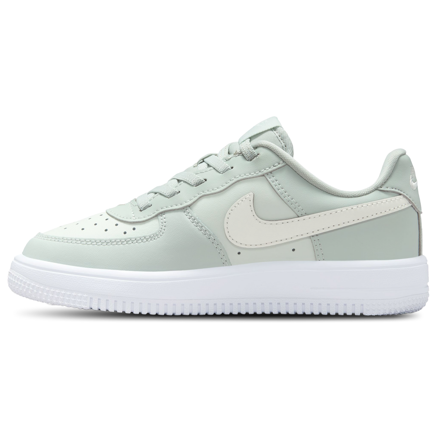 Nike Air Force 1 Low EasyOn - Boys' Preschool - Sail/Light Silver