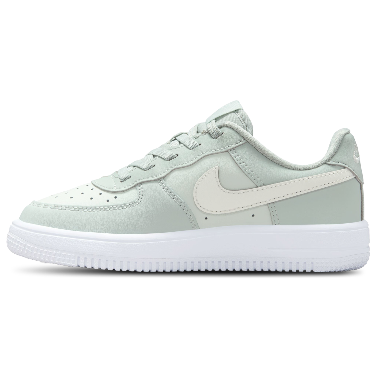 Nike Air Force 1 Low EasyOn - Boys' Preschool - Sail/Light Silver