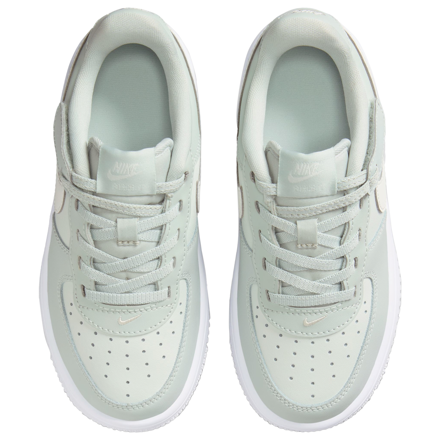 Nike Air Force 1 Low EasyOn - Boys' Preschool - Sail/Light Silver