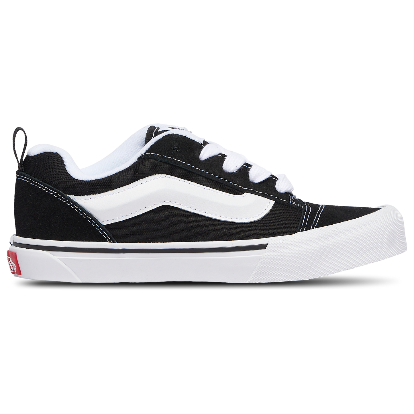 Vans Knu Skool - Boys' Grade School - Black/White