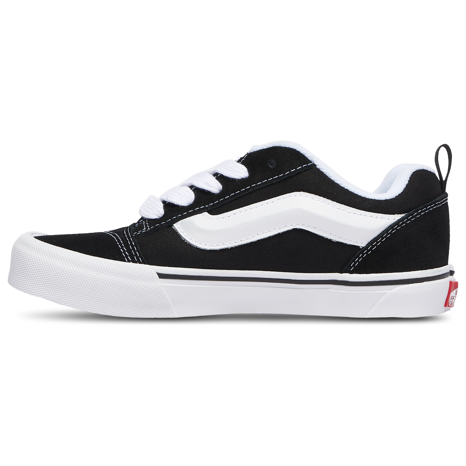 Vans Knu Skool - Boys' Grade School - Black/White