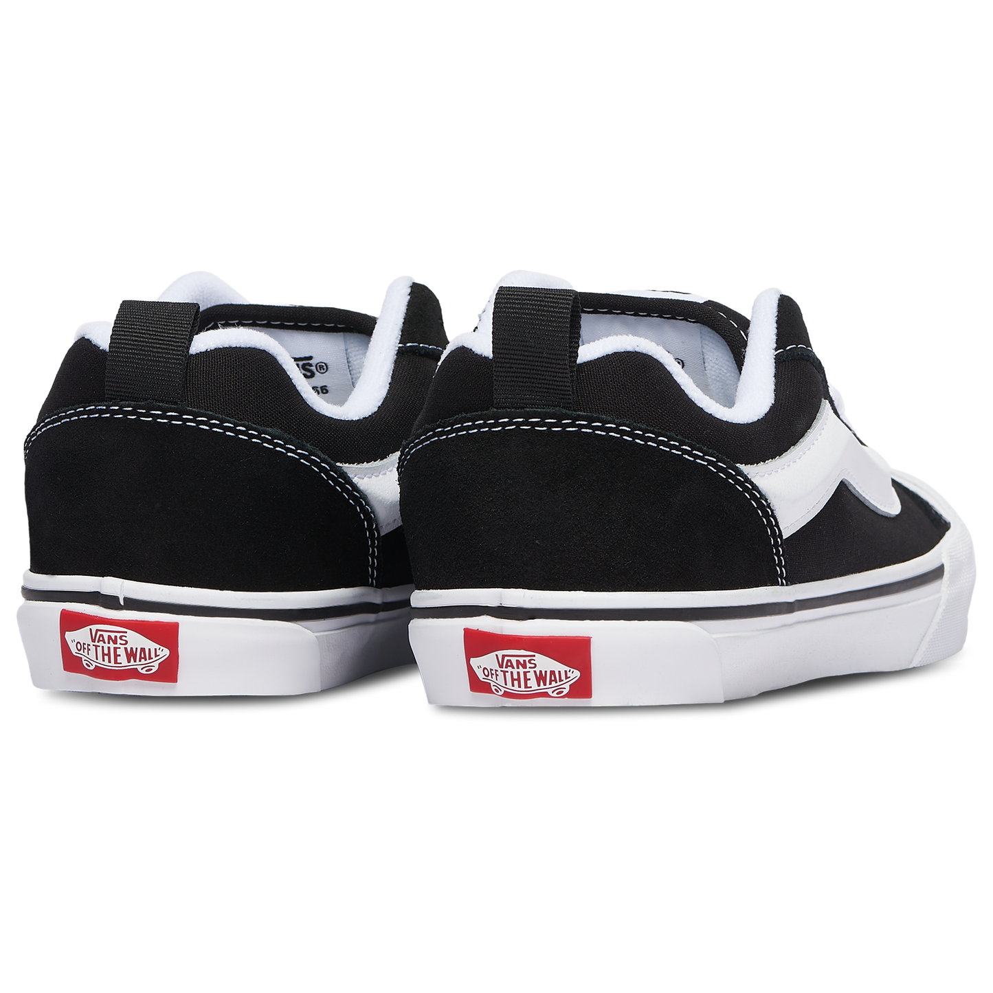 Vans Knu Skool - Boys' Grade School - Black/White